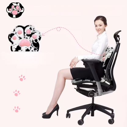 L-formet Kattepotepude – Myk og Koselig | Perfekt for Gamingstol og Sofa