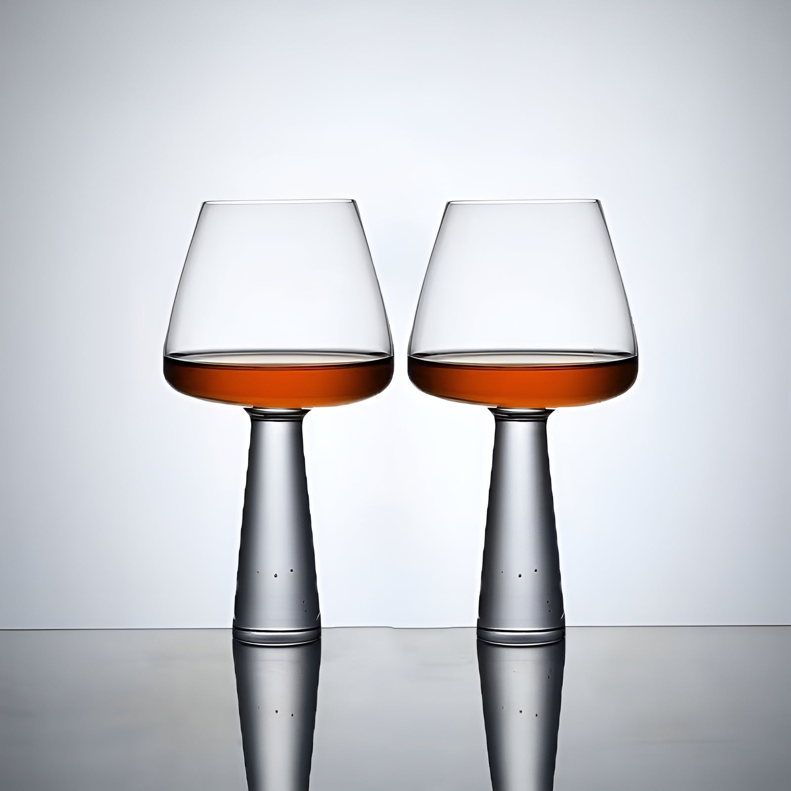 Rødvinsglass i Krystall (2-pakning) – Elegant og Luksuriøst | Perfekt til Gave og Middagsselskaper - Rødvinsglass