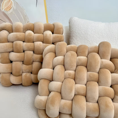 Knutedekorputer i 2-pakning – Myke og Dekorative | Perfekt for Sofa, Seng og Stue