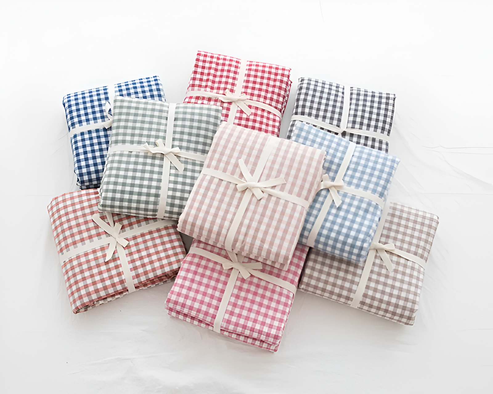 Bilde av Tundrik – Bomull Gingham Dynesett fra Velisse