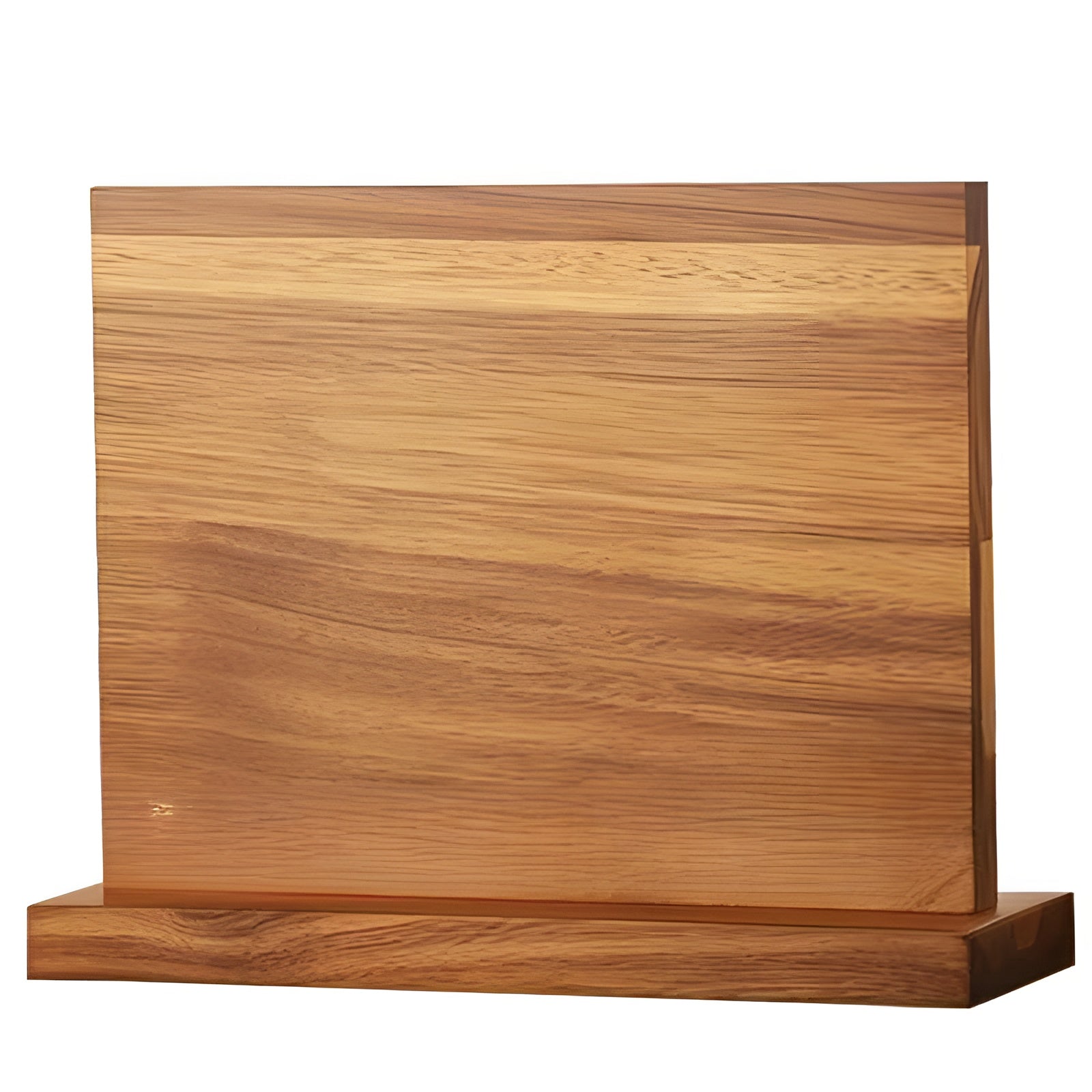 Dobbeltsidig Magnetisk Knivblokk i Tre – Plassbesparende og Praktisk | Perfekt for Kjøkken og Restaurant