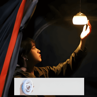 Krona – LED Hengelampe til Camping, Oppladbar