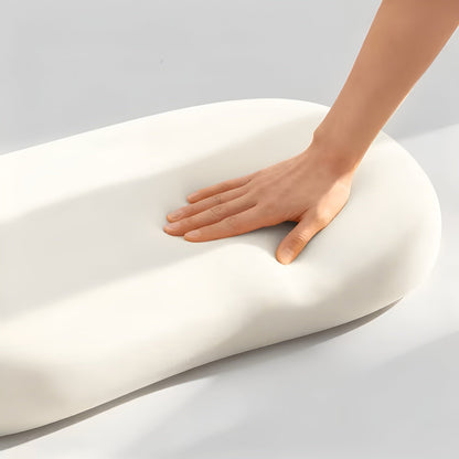 Cloud Ergonomisk Nakkepute – Pustende Og Kjølig | Perfekt For De Som Sover På Siden Eller På Magen, Egnet For Bruk Hele Året