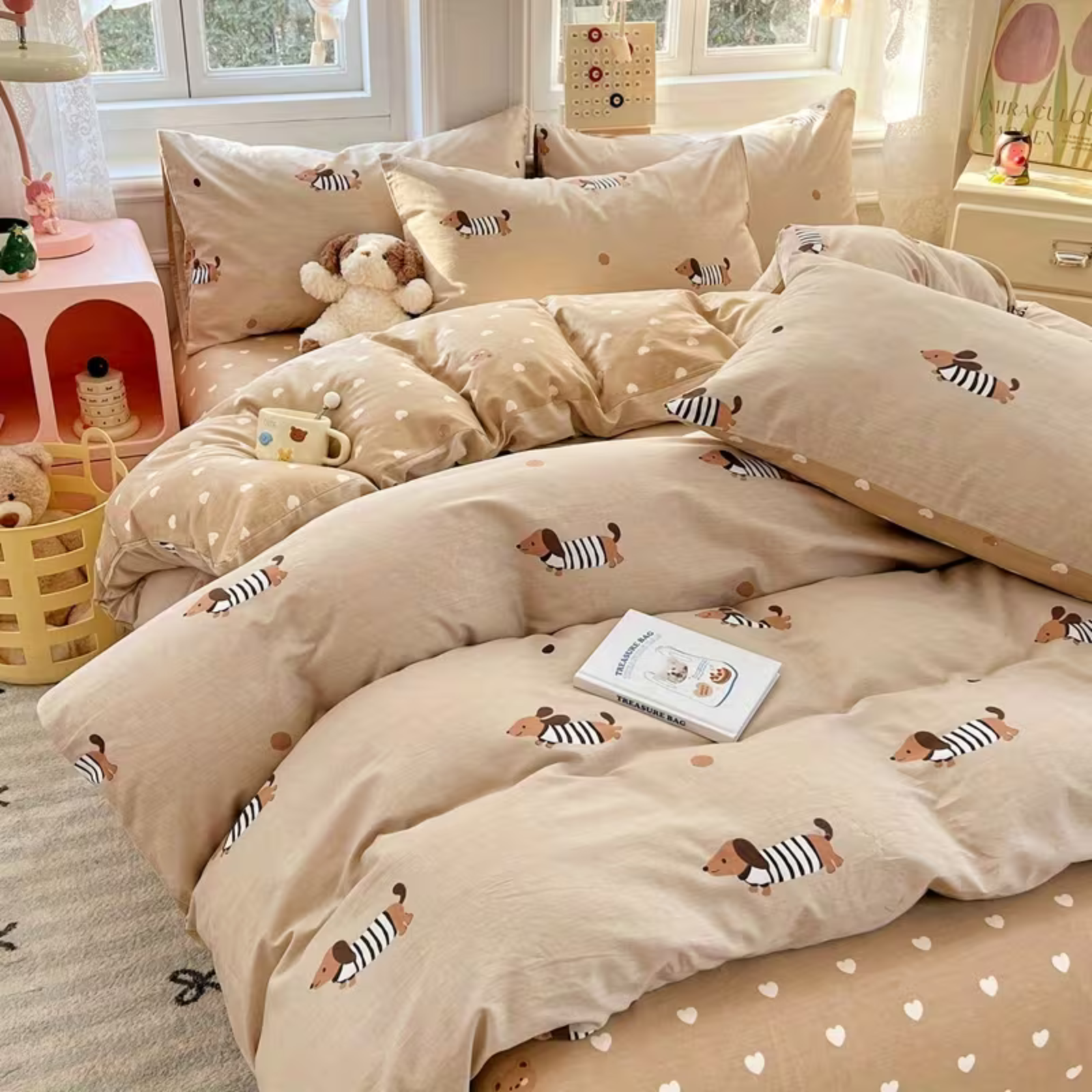 Sengetøysett I Bomull – Perfekt Passform Og Mykt | Pustende Og Behagelig For Alle Årstider