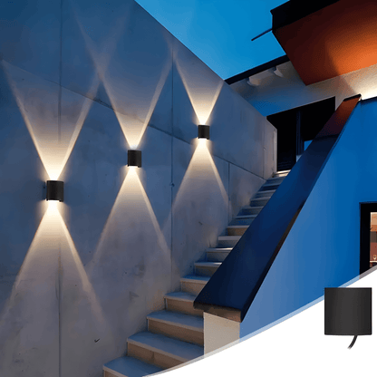 Krona – Led Vegglampe 3-pakning (Minimalistisk Design)