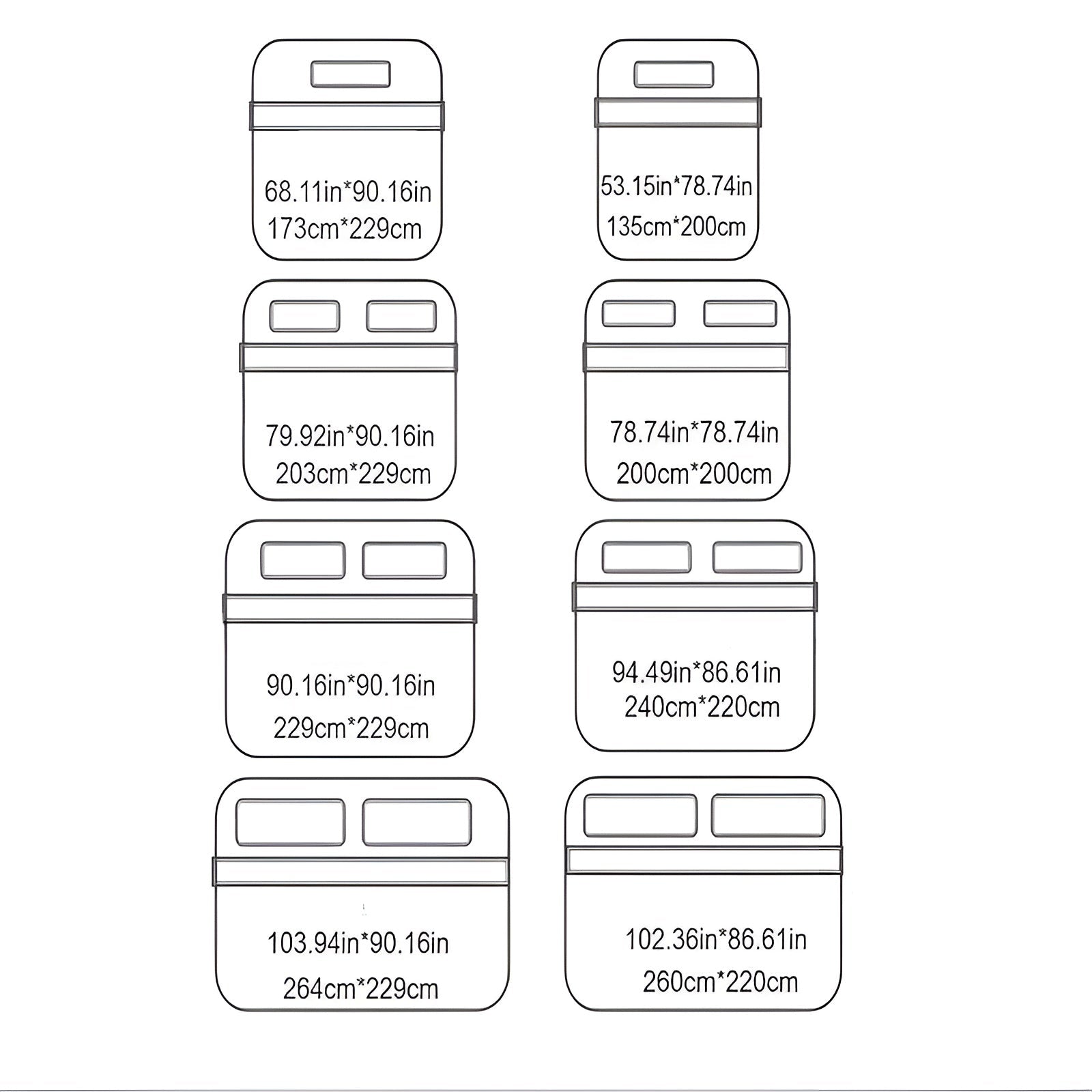 Boho Sengetøysett – Mykt og Stilfullt | Mikrofiber med Tuftet Design