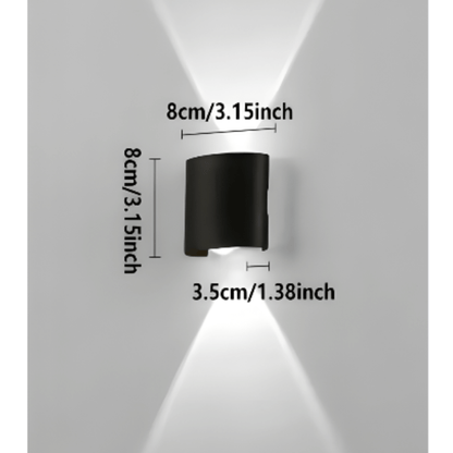 Krona – Led Vegglampe 3-pakning (Minimalistisk Design)