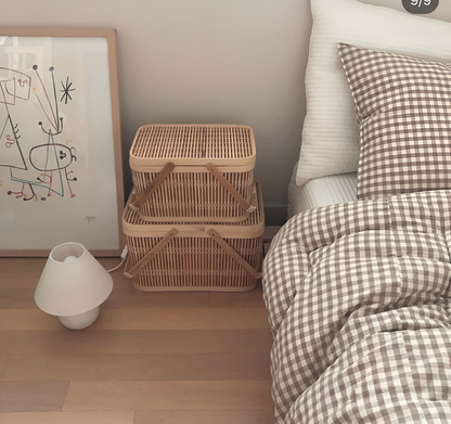 Bilde av Tundrik – Bomull Gingham Dynesett fra Velisse