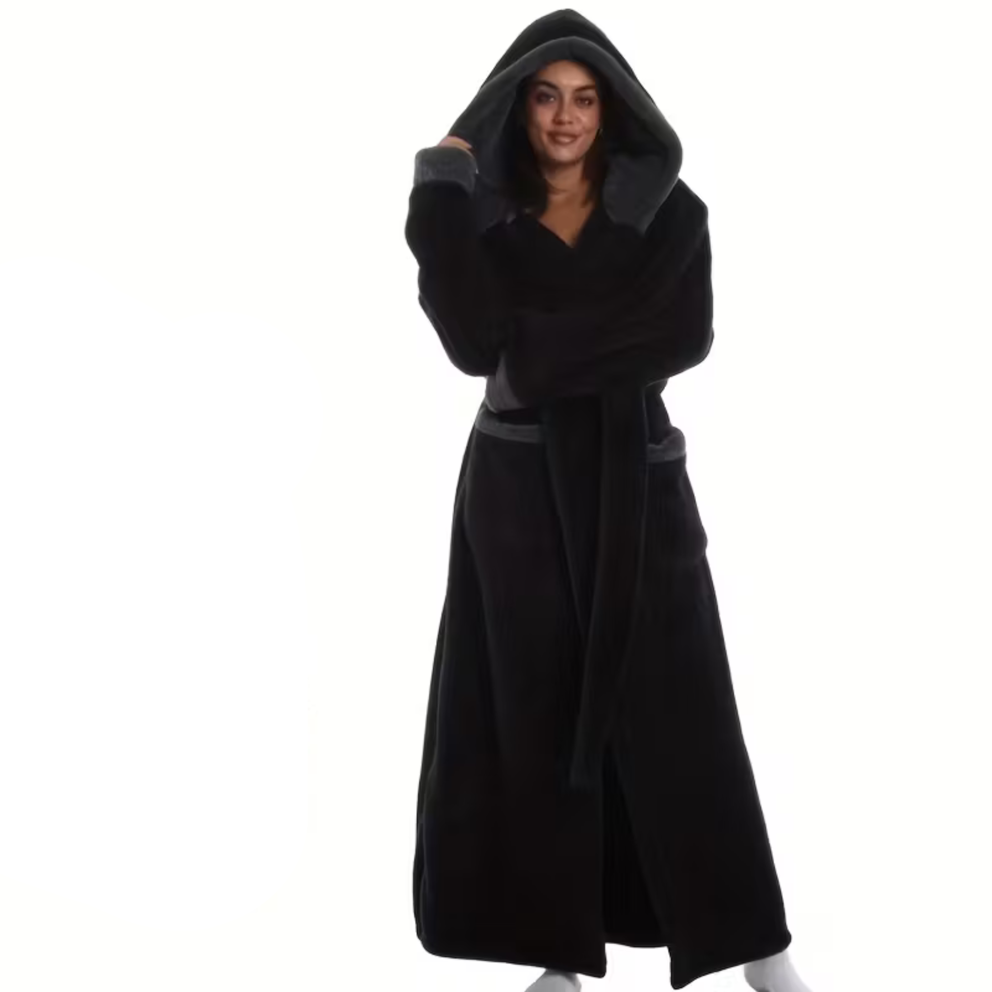 Lang Hettebadekåpe – Myk og Varm | Perfekt for Hjemmebruk og Reise