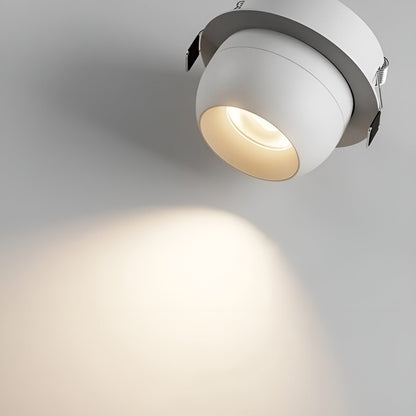 Rund LED-spotlampe – Moderne og Dekorativ | Perfekt for Stue og Innendørsbruk - 7W / Naturhvit / Hvit - Lysarmaturer