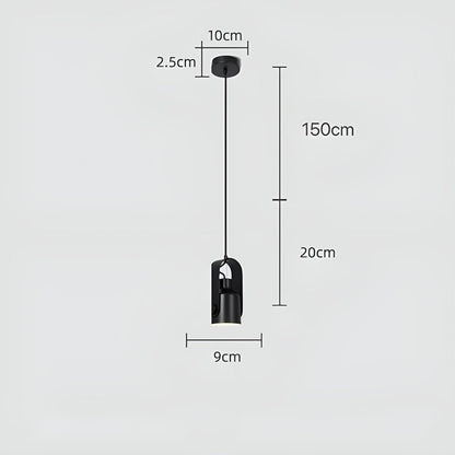 Nordisk LED-pendel – Moderne Design og Varmt Lys | Perfekt for Spisestue og Stue