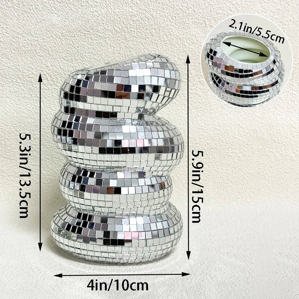 Bilde av Eyrun - Sparkling Disco Ball Glassfliser fra Velisse