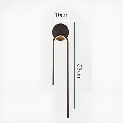 Scone Moderne Led-Vegglampe – Energieffektiv Og Dekorativ | Ideell For Innendørs Bruk