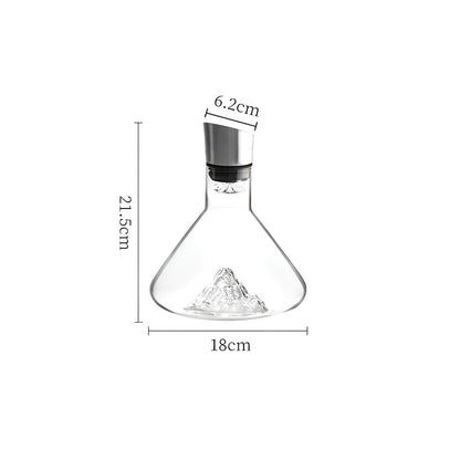 Whiskykaraffel i Krystall – Håndlaget og Blyfri | 1500 ml for Bar og Hjem