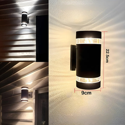 LED Utendørs Vegglampe – Moderne Opp- og Nedlys | Vanntett for Hage og Balkong