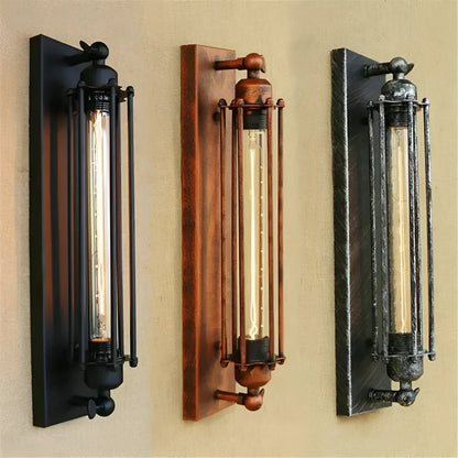 Vegglampe i Vintage-Stil – Dekorativ og Stemningsfull | Perfekt for Stue og Gang