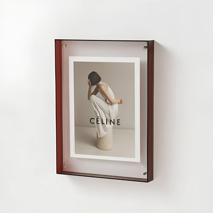 Neon Bilderamme i Akryl – Lysende og Stilfull | Retro Dekor i 80 Tallsdesign