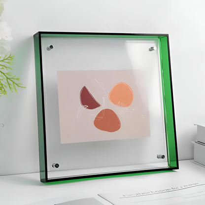 Neon Bilderamme i Akryl – Lysende og Stilfull | Retro Dekor i 80 Tallsdesign