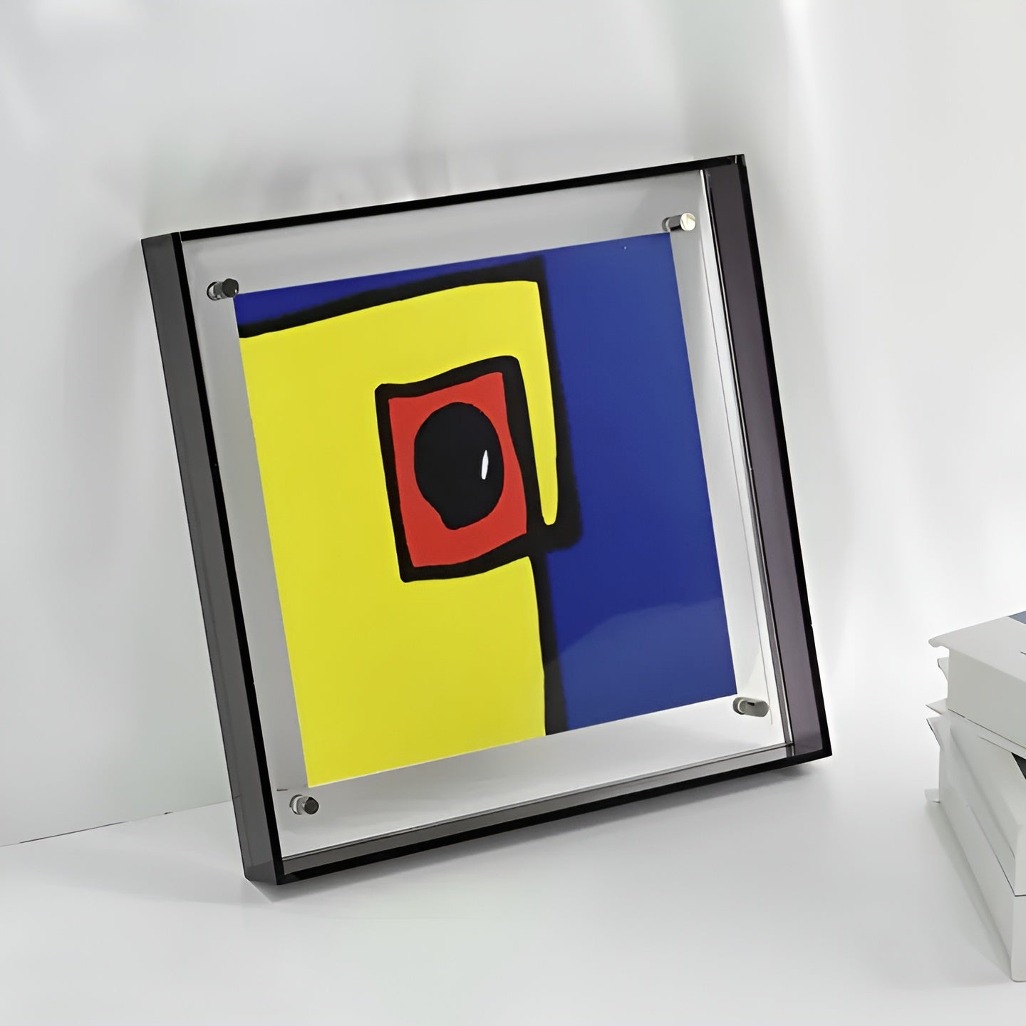 Neon Bilderamme i Akryl – Lysende og Stilfull | Retro Dekor i 80 Tallsdesign
