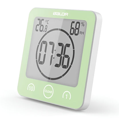 Vanntett Dusjklokke – Praktisk Timer | Perfekt for Badet