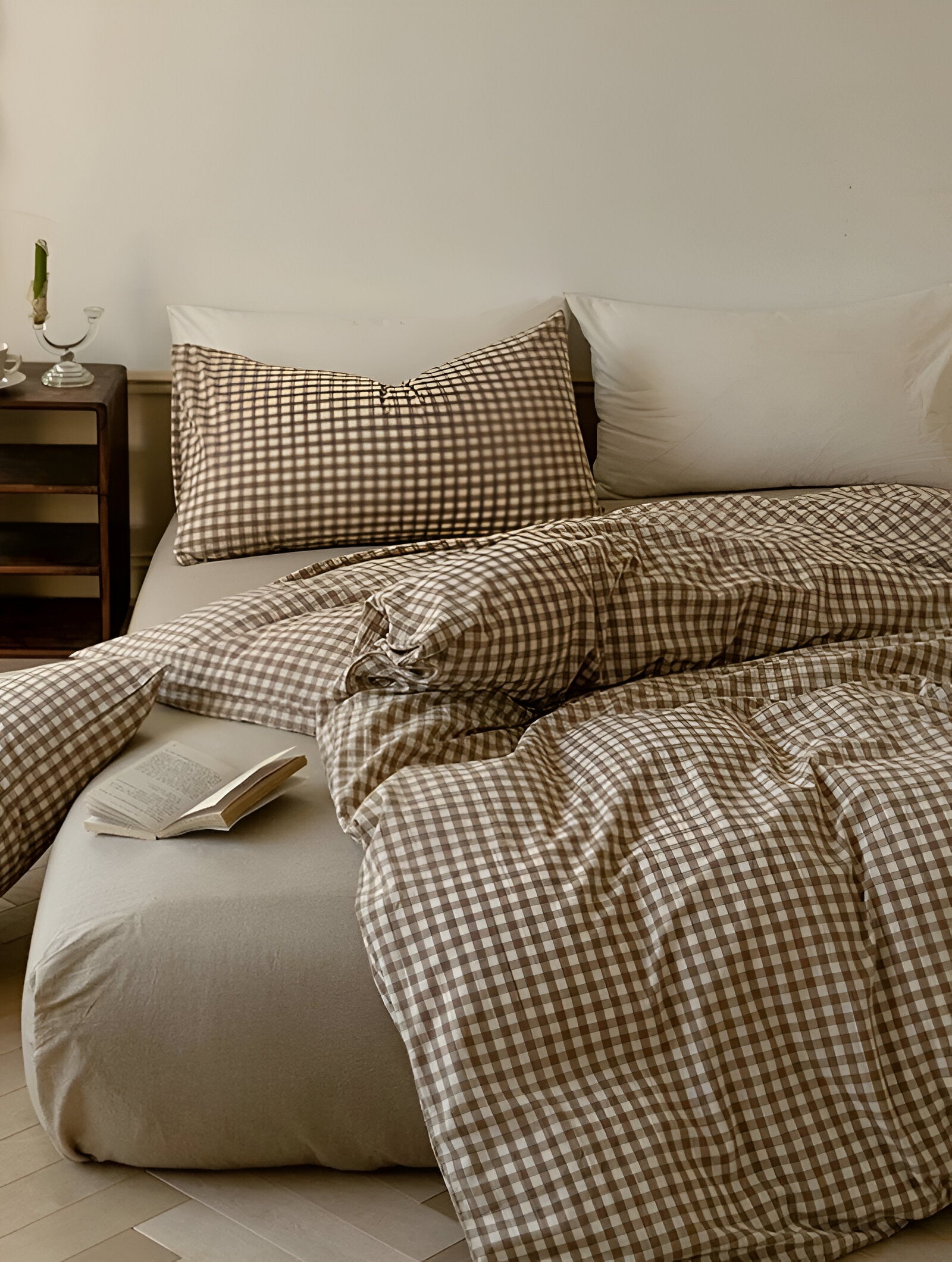 Bilde av Tundrik – Bomull Gingham Dynesett fra Velisse