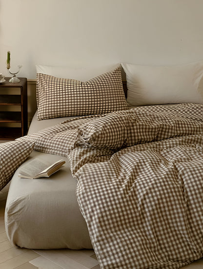Bilde av Tundrik – Bomull Gingham Dynesett fra Velisse