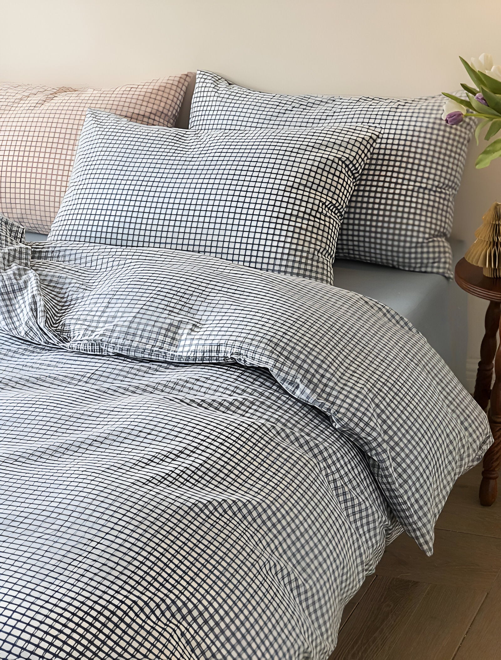Bilde av Tundrik – Bomull Gingham Dynesett fra Velisse