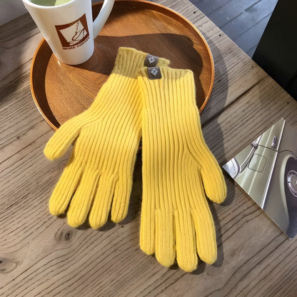CozyTouch Hansker – Avslappede Strikkede Vinterhansker