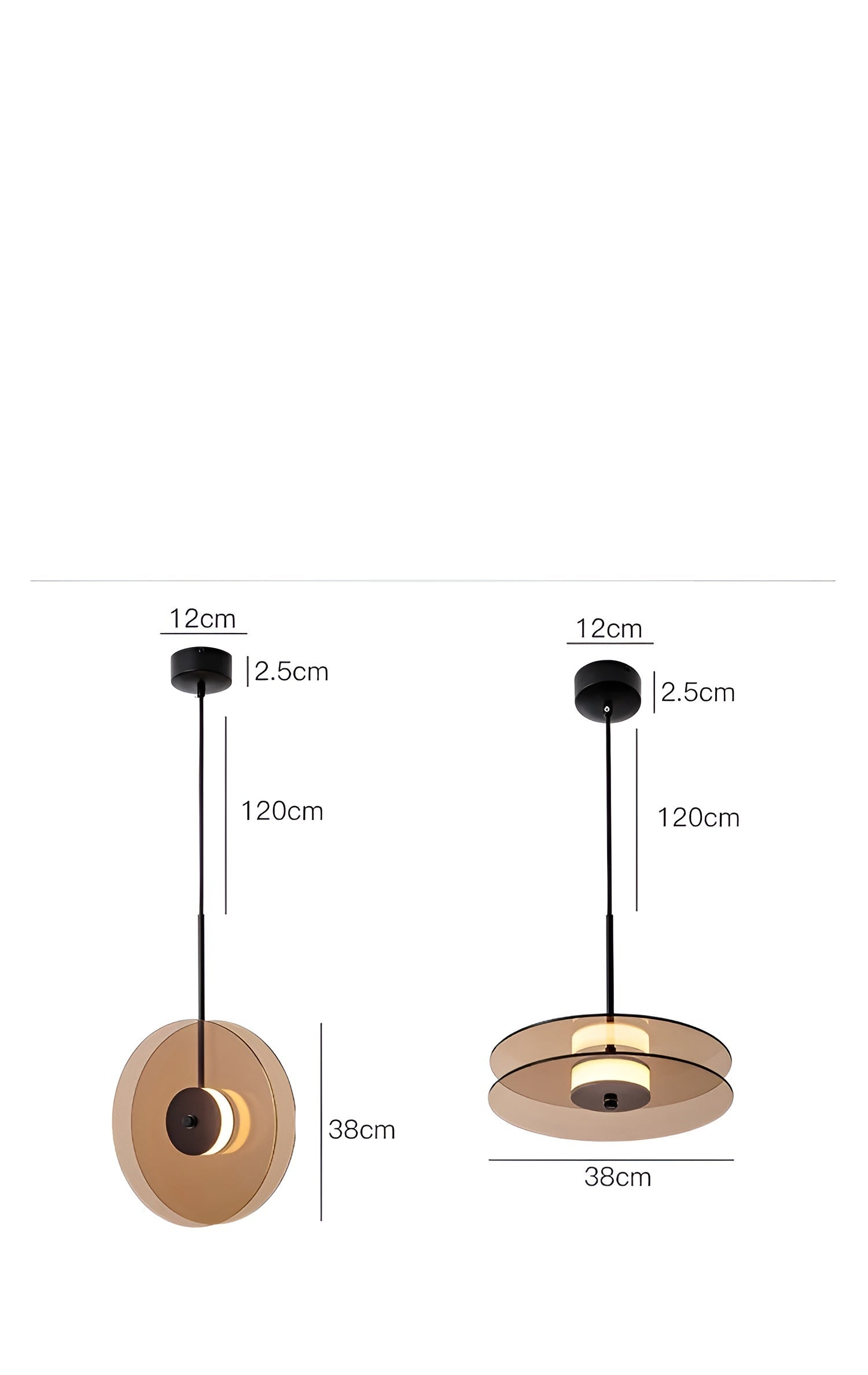 Glasspendellampe – Moderne Design Og Stemningsfull Belysning | Perfekt For Innendørsbelysning - Lysarmaturer for tak