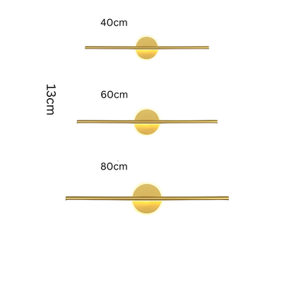 Led Vegglampe Med Speilfront – Minimalistisk Og Dekorativ | Perfekt For Soverom, Gang Og Stue