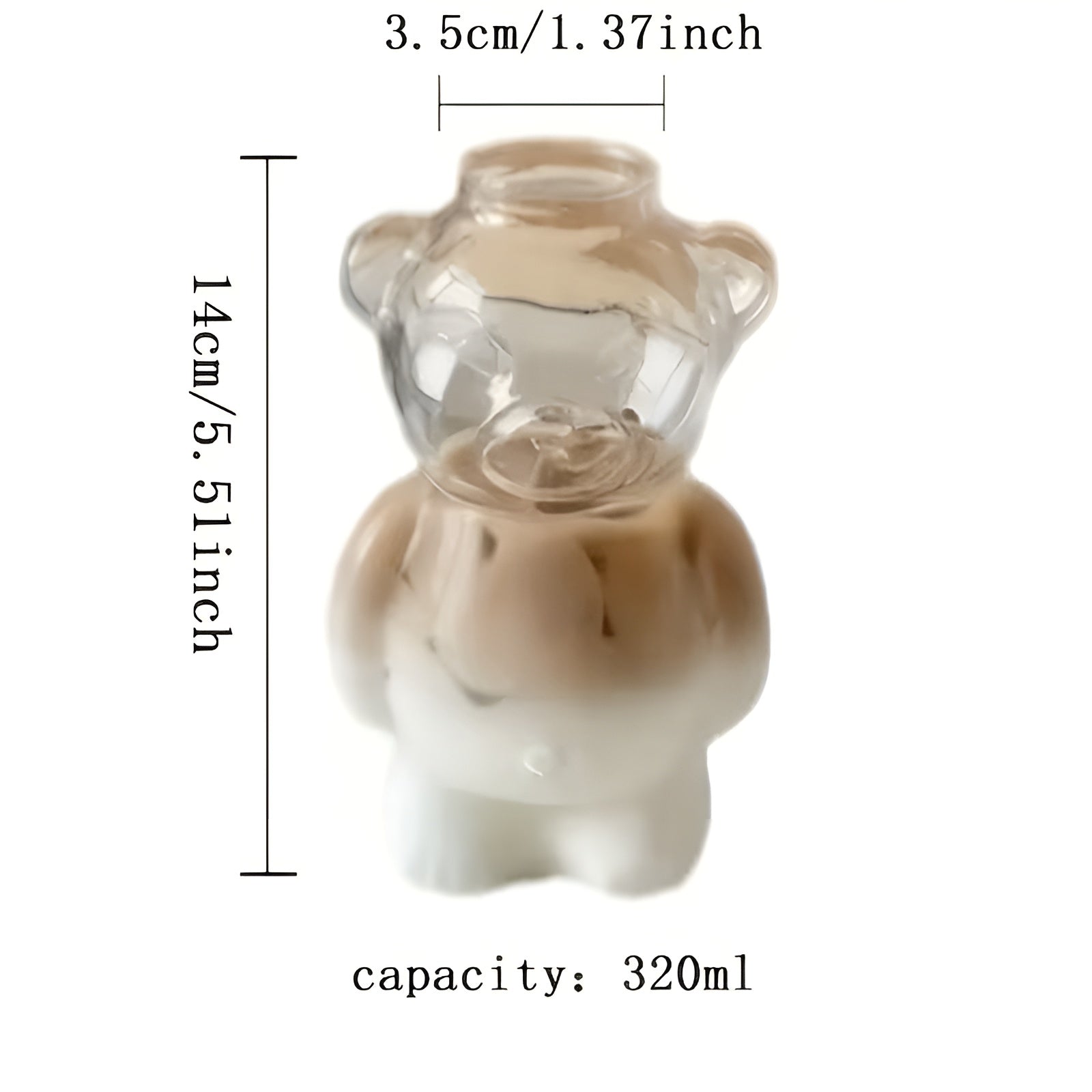 Bjørn Glassbeger Sett (2 Deler) – Søtt Design I Borosilikatglass | Med Glassstrå For Kaffe Og Cocktailer