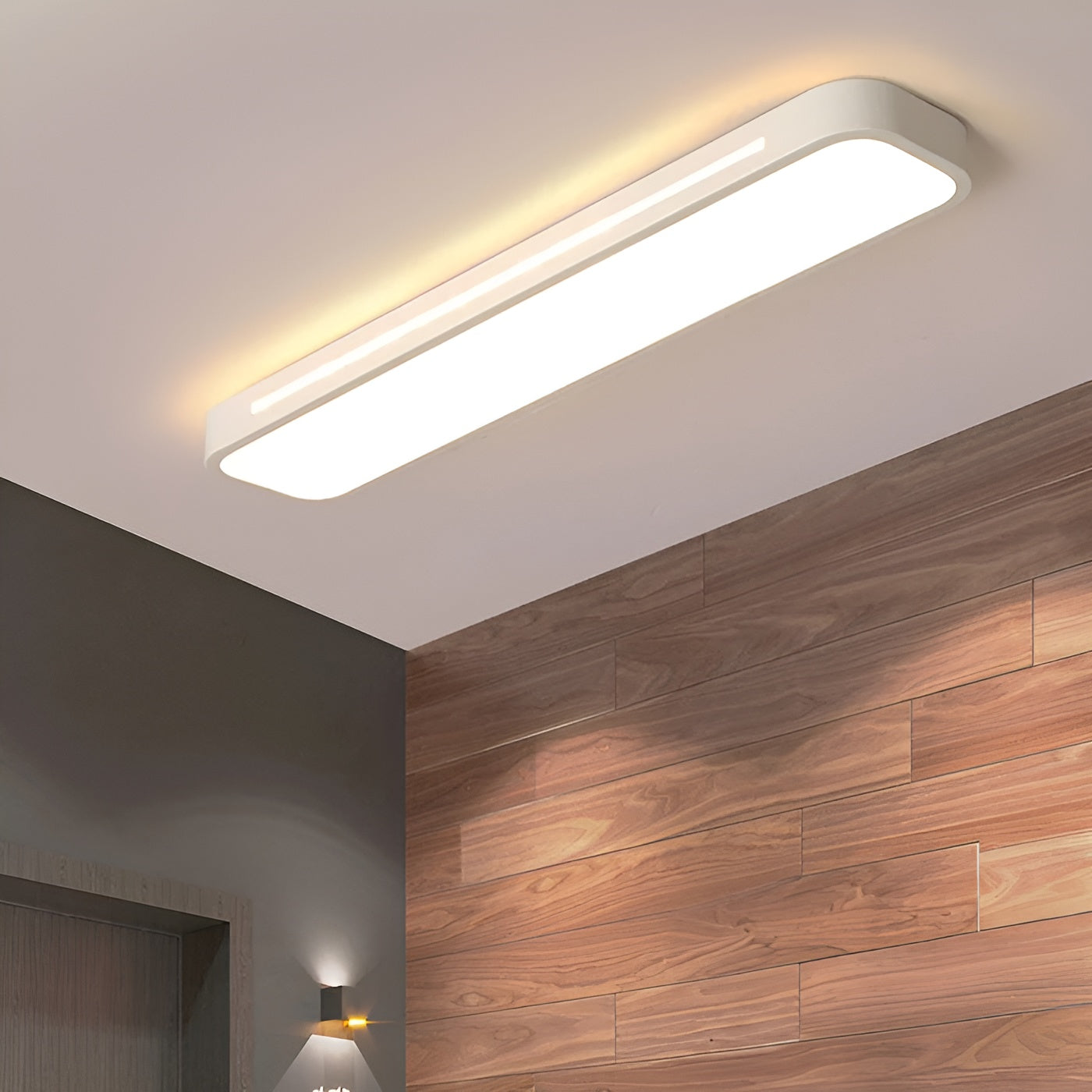 Avlang Taklampe – Moderne og Stilrent Design | Perfekt for Stue og Spisestue