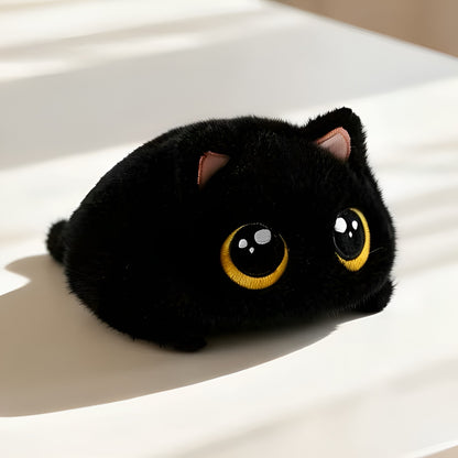 Søt Siamesisk Katt Plysj – Myk og Fluffy | Perfekt som Skrivebordsdekor og Gave
