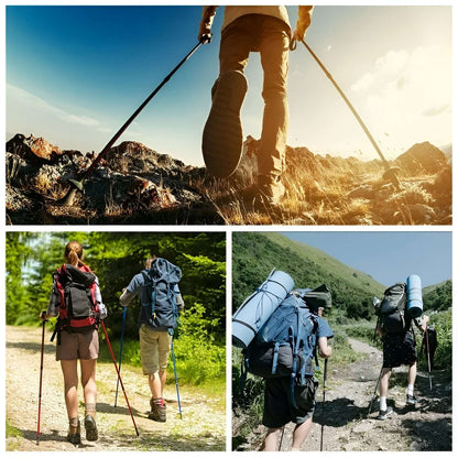 Fjelltrim – Sammenleggbar gåstav (Multifunksjonellt)