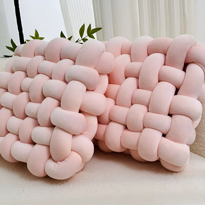 Knutedekorputer i 2-pakning – Myke og Dekorative | Perfekt for Sofa, Seng og Stue