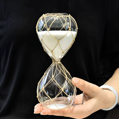Kreativ Timeglass I Glassnett – 30 Minutter Med Dekorasjon Og Avslapning | Perfekt Til Skrivebordet Og Som Interiør