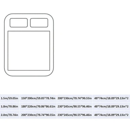 Teddybjørn Sengetøysett – Ultramyk og Koselig | Med Dynebetrekk, Laken og 2 Putetrekk