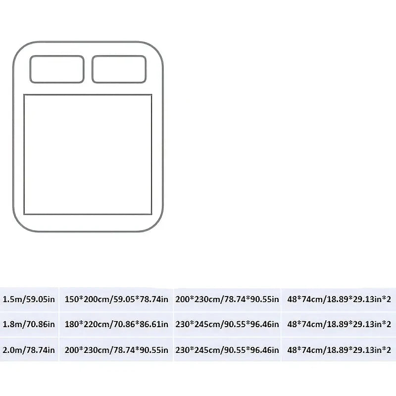 Teddybjørn Sengetøysett – Ultramyk og Koselig | Med Dynebetrekk, Laken og 2 Putetrekk