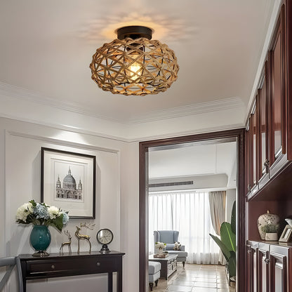 Vardal - Taklampe I Hampetau Og Kystinspirert Design