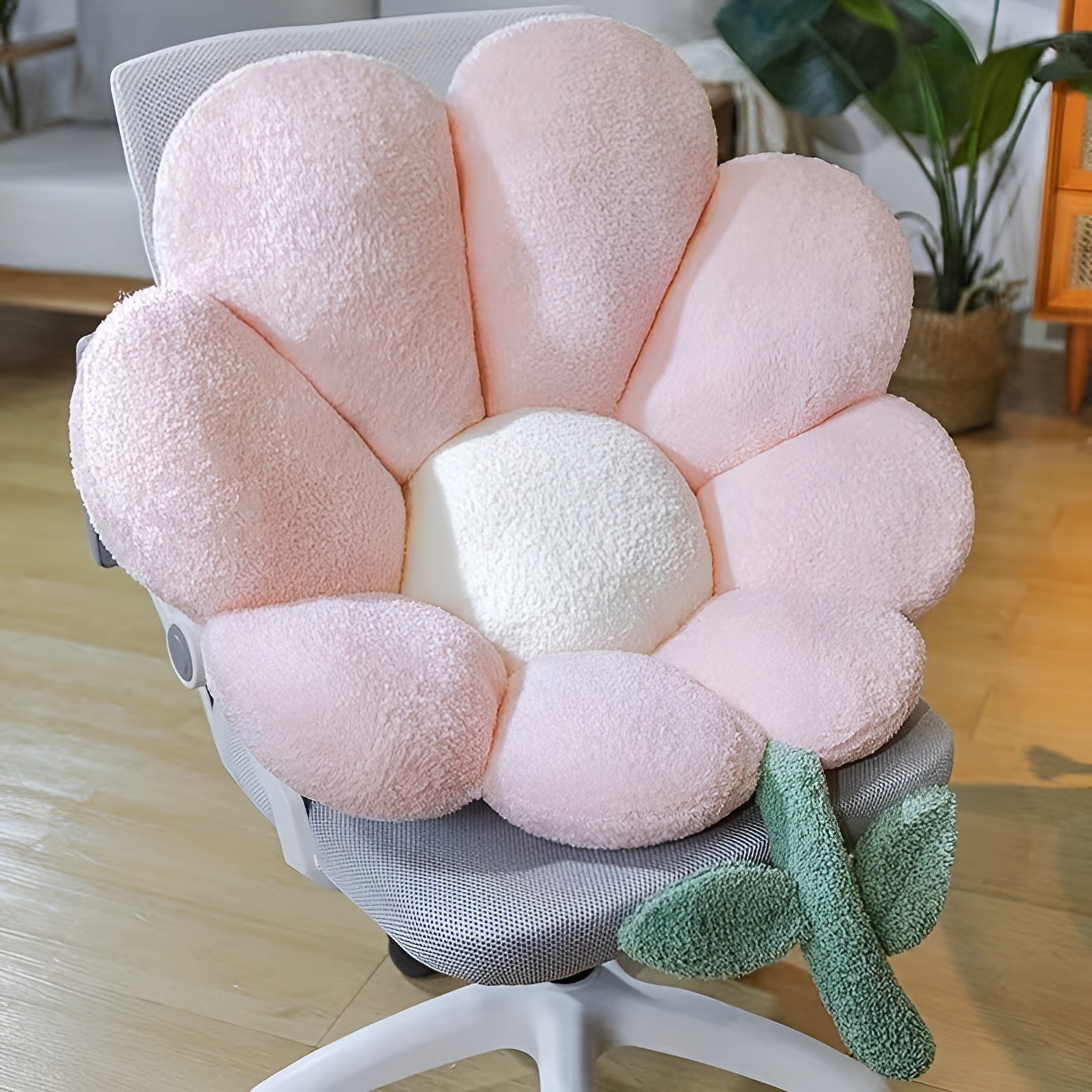 Blomsterformet Sittepute – Myk og Komfortabel | Dekorativ Pute for Sofa Soverom og Stue - Pynteputer
