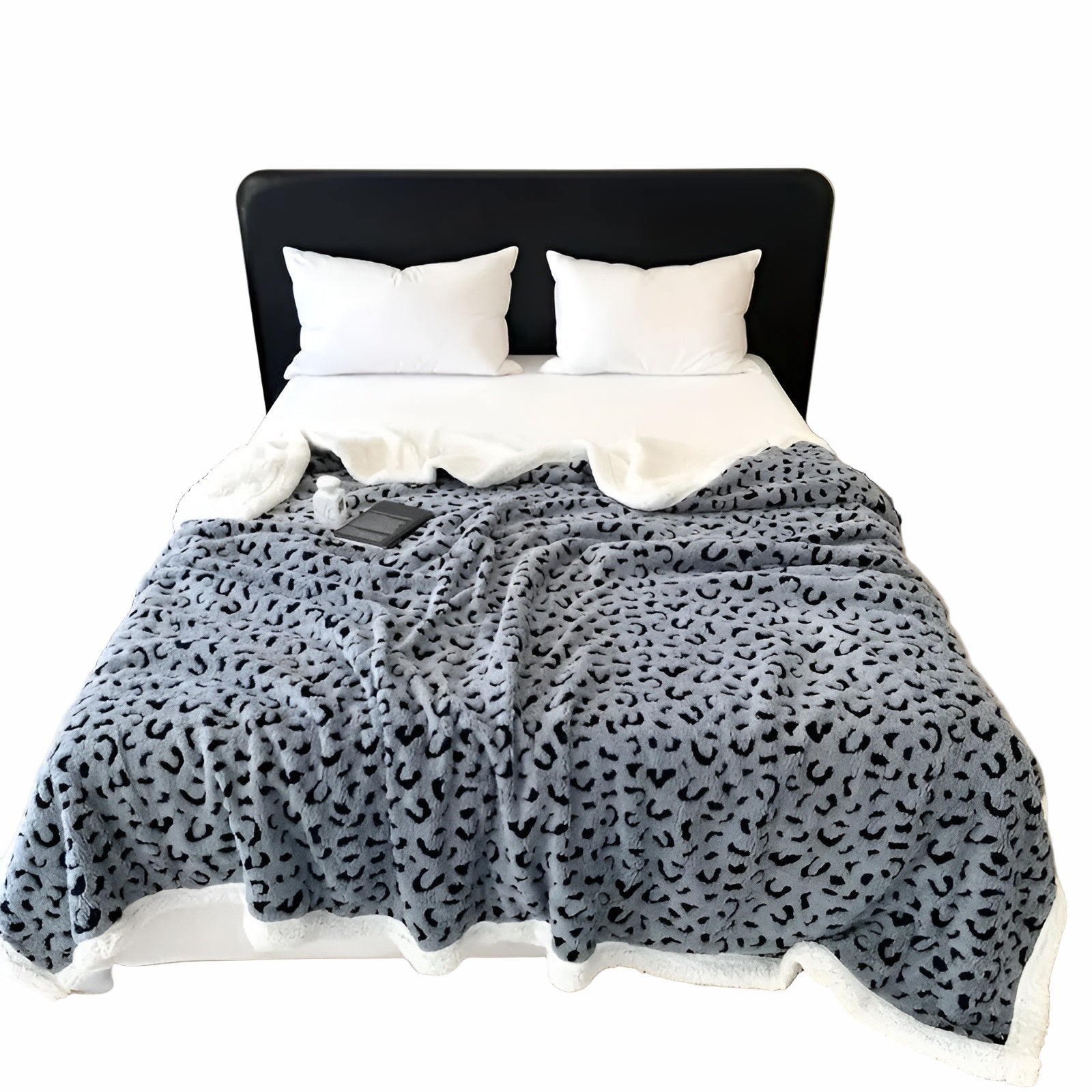 Pledd med Leopardsmønster – Mykt og Koselig | Perfekt for Sofa, Seng og Hele Året