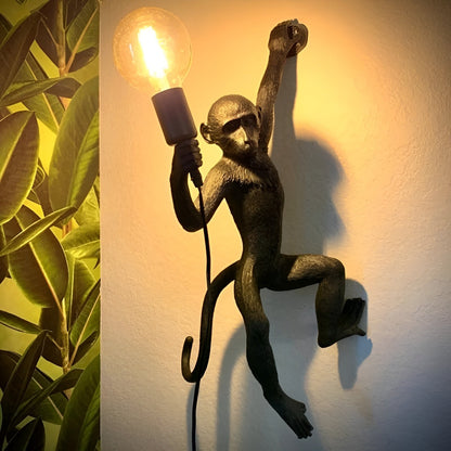 Vegglampe i Ape-design – Kreativ og Dekorativ | LED-lys for Koselig Hjem