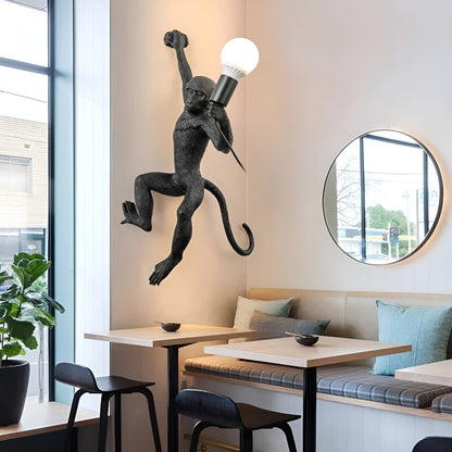 Vegglampe i Ape-design – Kreativ og Dekorativ | LED-lys for Koselig Hjem