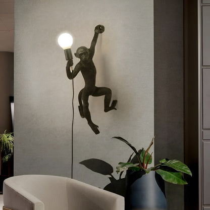 Vegglampe i Ape-design – Kreativ og Dekorativ | LED-lys for Koselig Hjem
