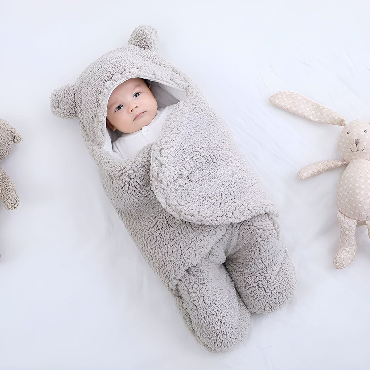 Cuddle Cloud – Koselig Babypose med Bjørneører