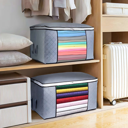 Iselys -  Sammenleggbar Klesorganiser I Stoff