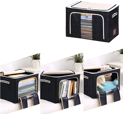 Lumes - Sammenleggbar Oppbevaringsboks For Klær I Stoff