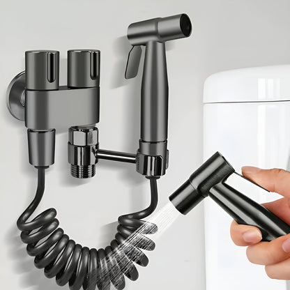 Bidet Hånddusj Sett – Hygienisk og Allsidig | Rustfritt Stål for Bad og Toalett