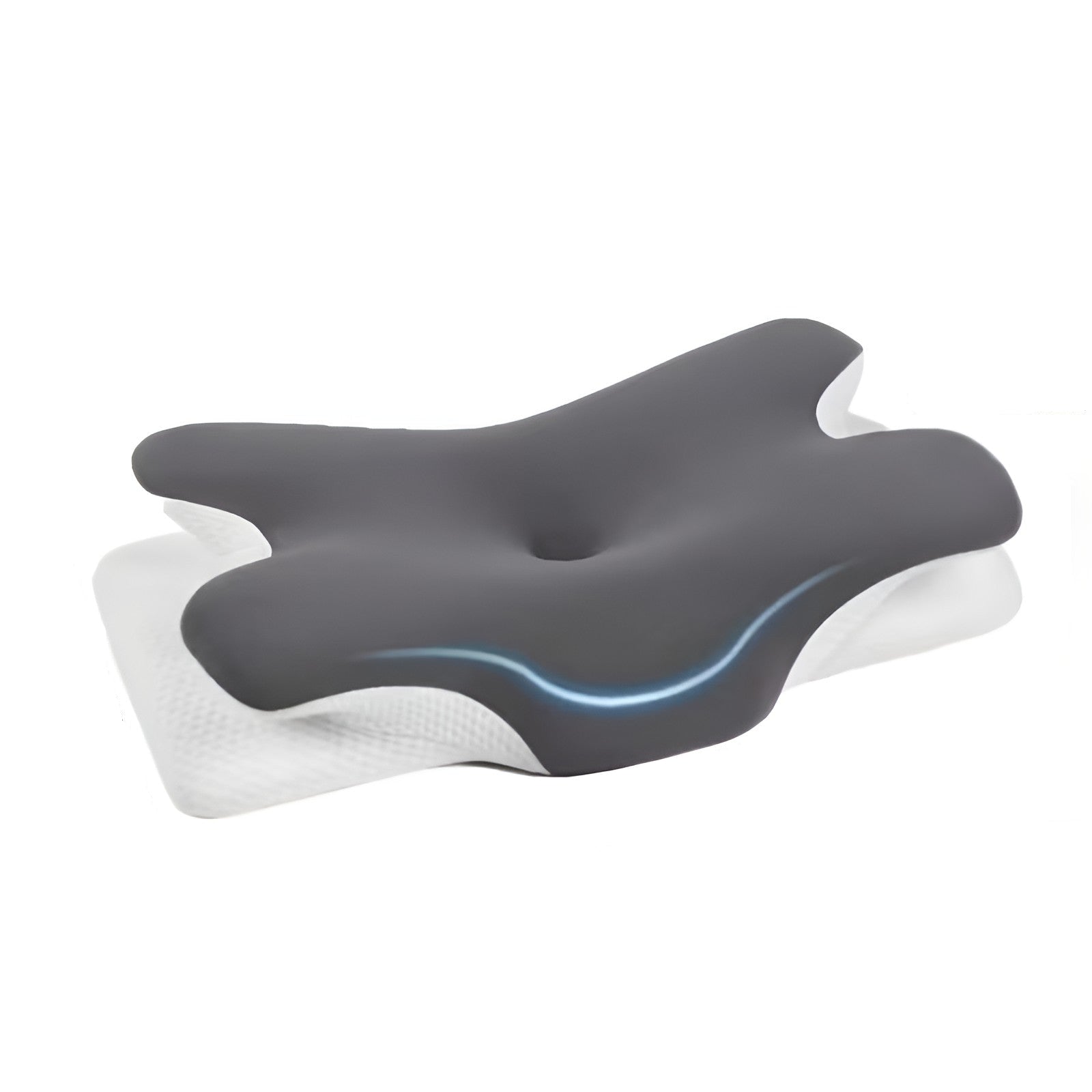 Ergonomisk Formet Nakkepute – For Rygg- og Sidesovere, Flere Sovestillinger | Vaskbar, For Hele Året
