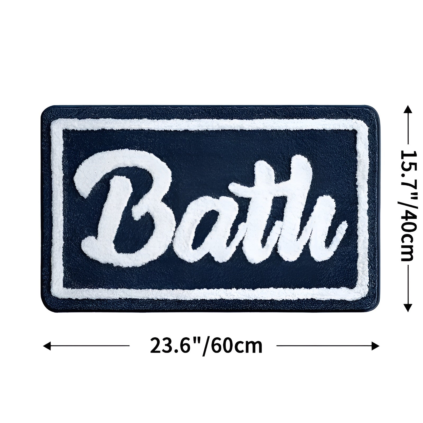 Mykt Baderomsteppe – Sklisikkert og Absorberende | Perfekt som Juledekor eller Gave
